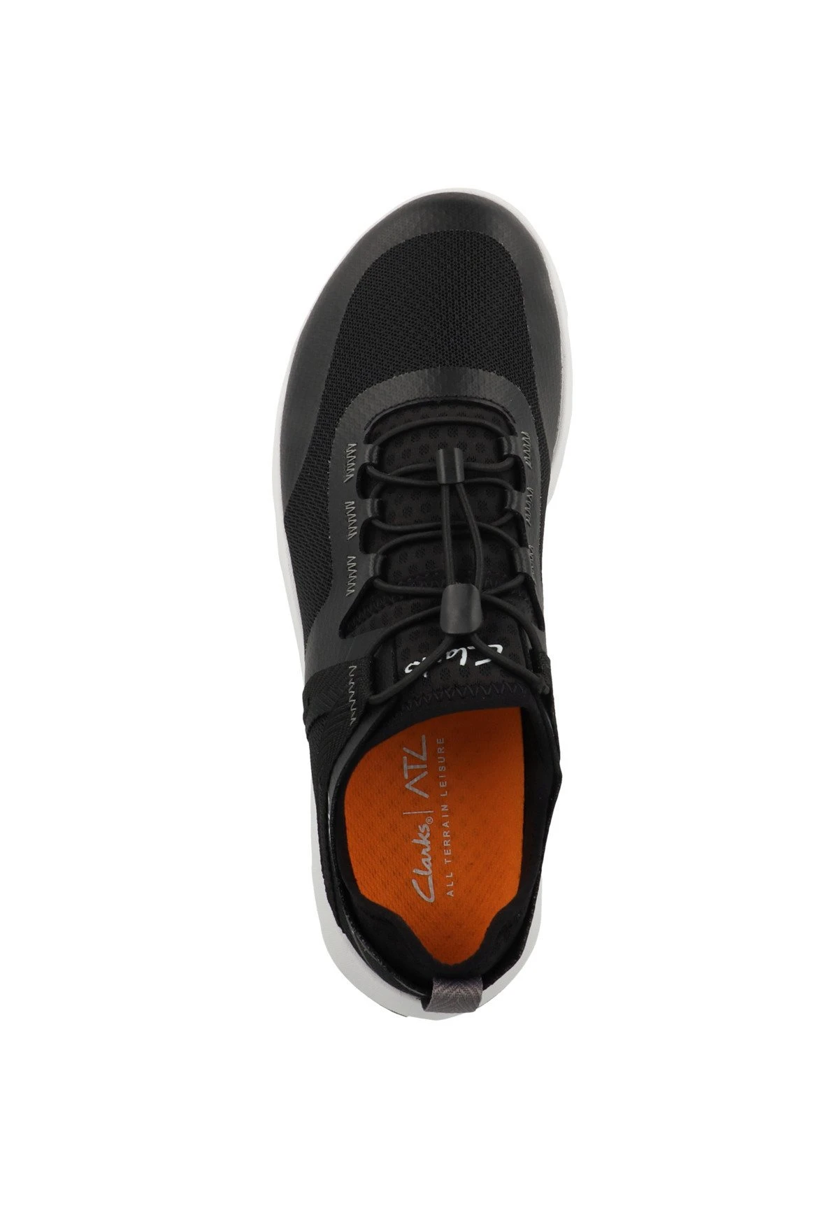 Clarks Atl Coast Rock- Sneakers Laag - Black 3 Clarks Atl Coast Rock- Sneakers Laag - Black - Afbeelding 3