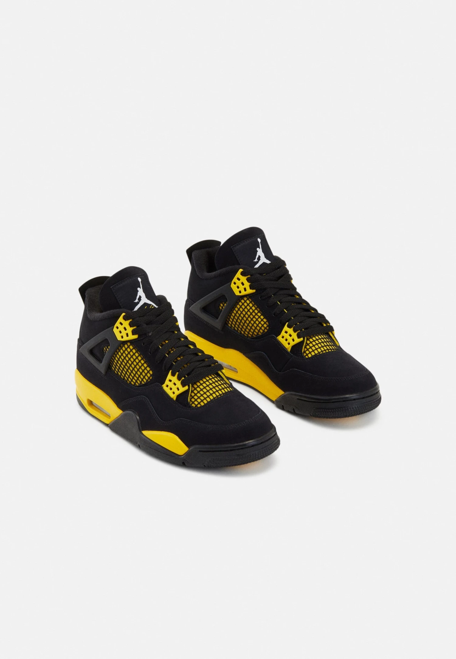 Air Jordan 4 Retro - Sneakers Hoog - Black/White/Tour Yellow 1 Air Jordan 4 Retro - Sneakers Hoog - Black/White/Tour Yellow