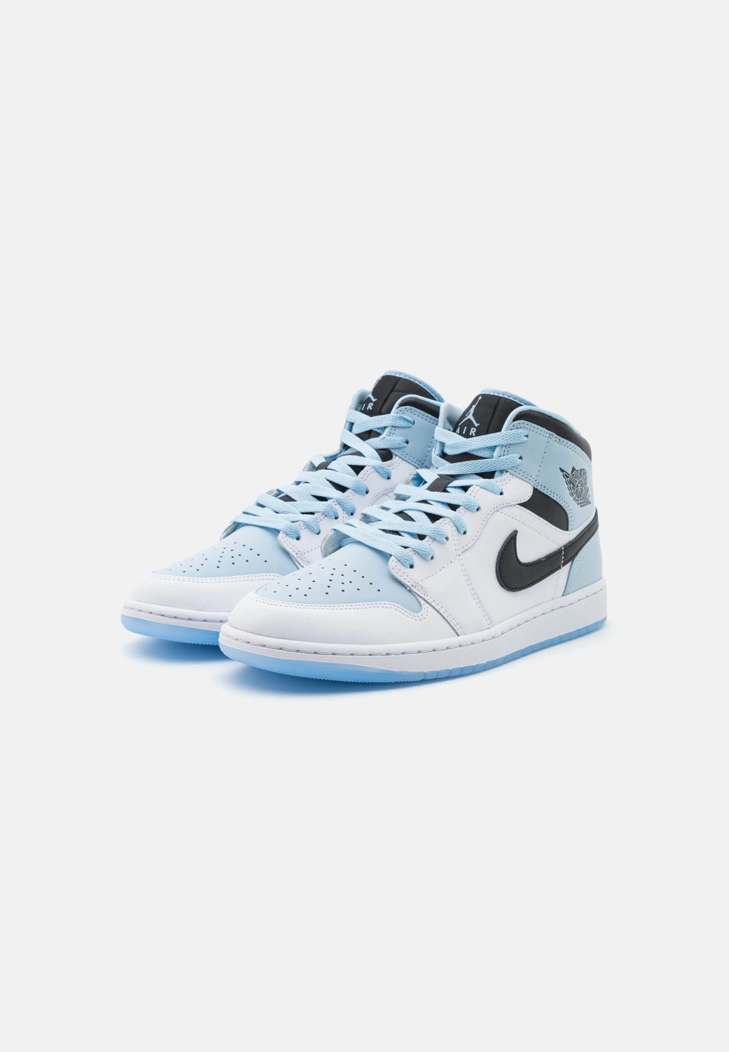 Air Jordan 1 Mid Se - Sneakers Hoog - White/Ice Blue/Black 2 Air Jordan 1 Mid Se - Sneakers Hoog - White/Ice Blue/Black - Afbeelding 2