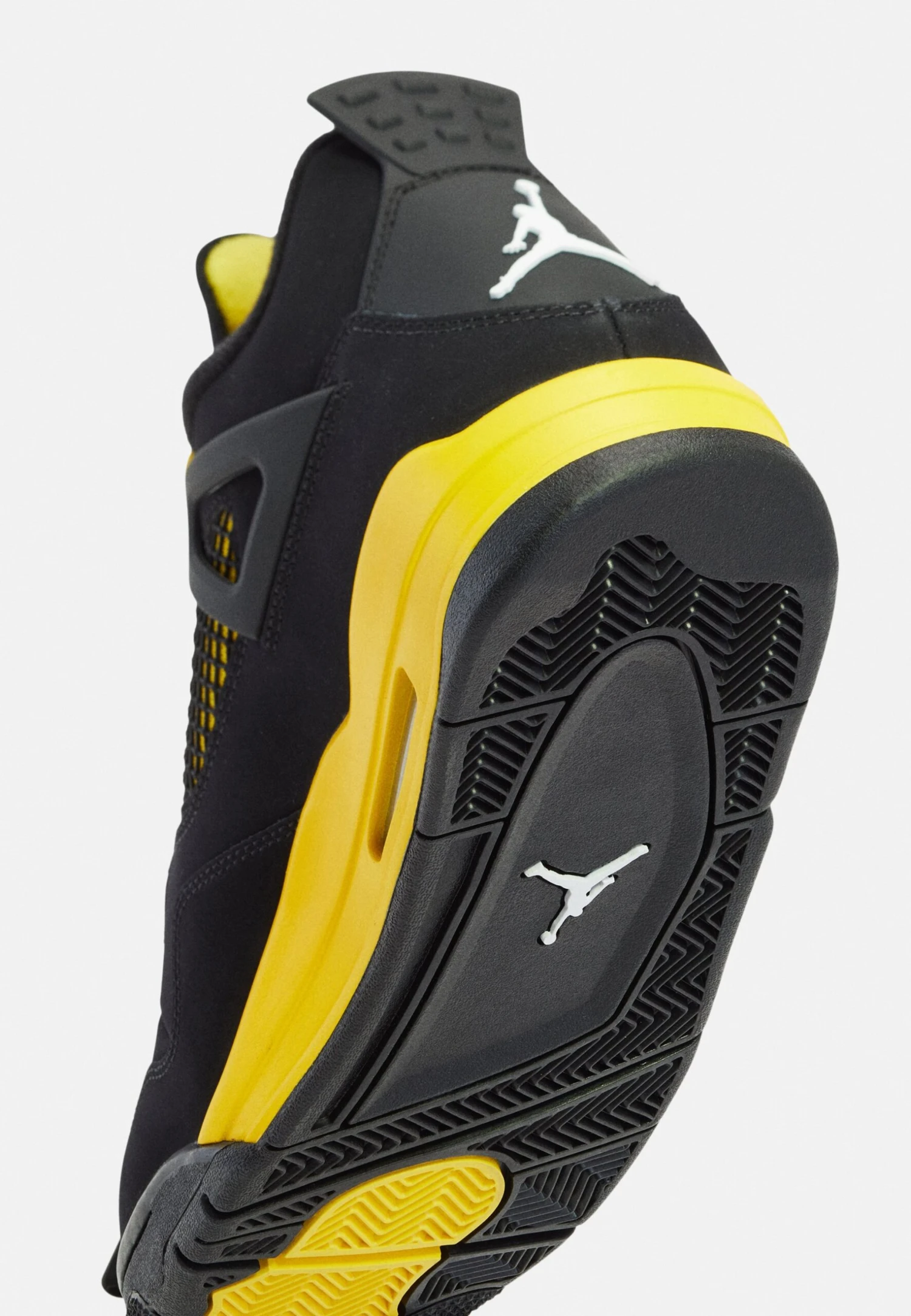 Air Jordan 4 Retro - Sneakers Hoog - Black/White/Tour Yellow 8 Air Jordan 4 Retro - Sneakers Hoog - Black/White/Tour Yellow - Afbeelding 8