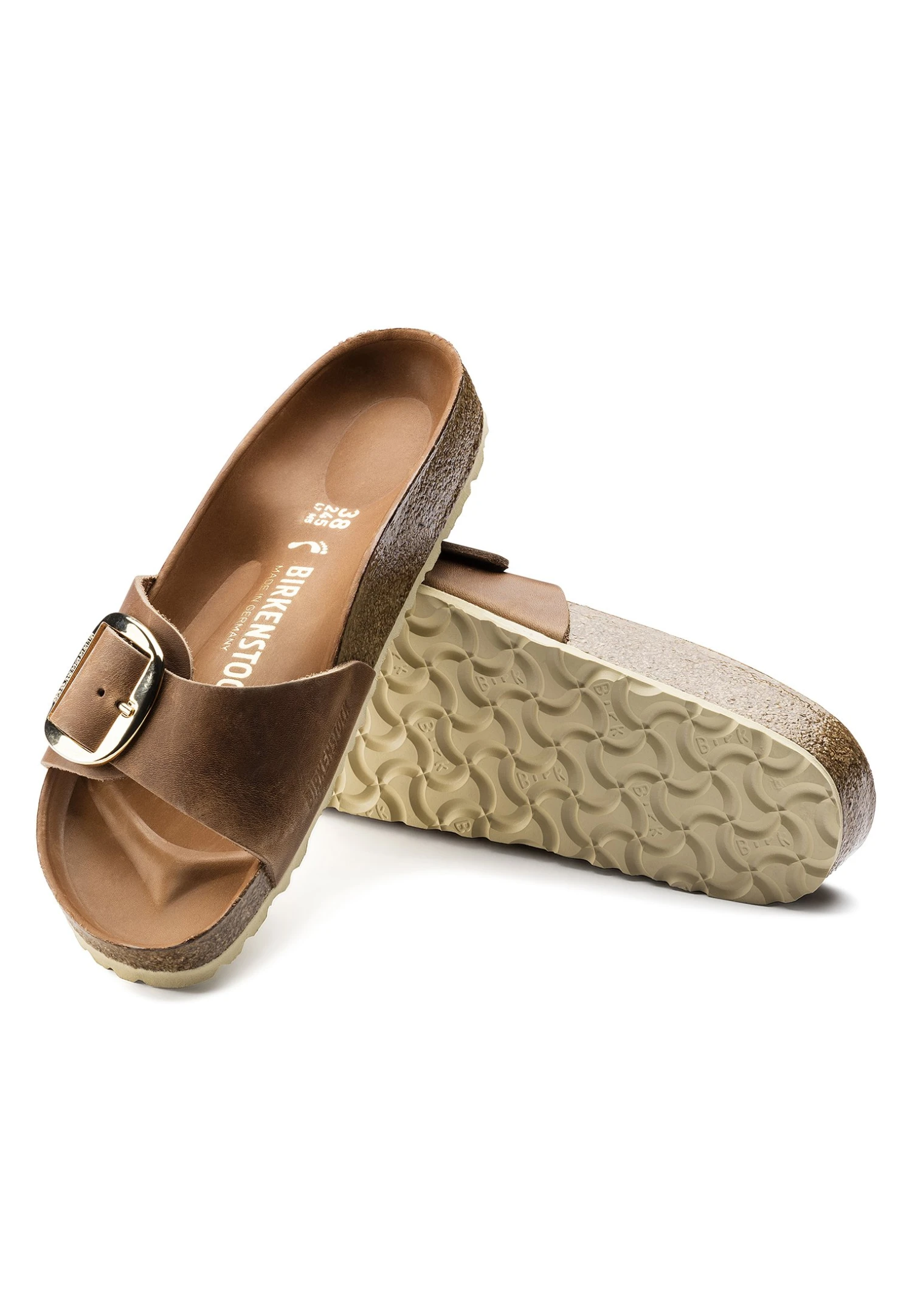 Birkenstock Muiltjes - Cognac 5 Birkenstock Muiltjes - Cognac - Afbeelding 5