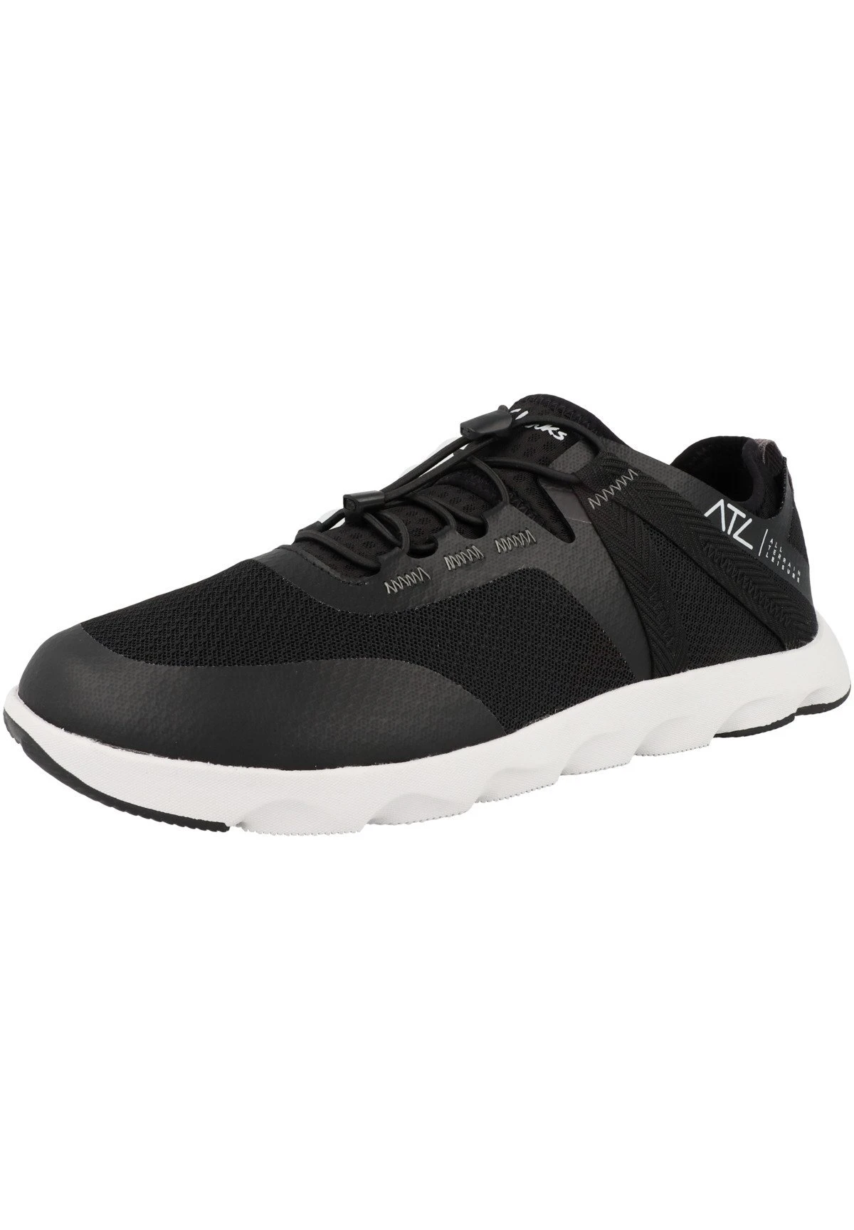 Clarks Atl Coast Rock- Sneakers Laag - Black 2 Clarks Atl Coast Rock- Sneakers Laag - Black - Afbeelding 2