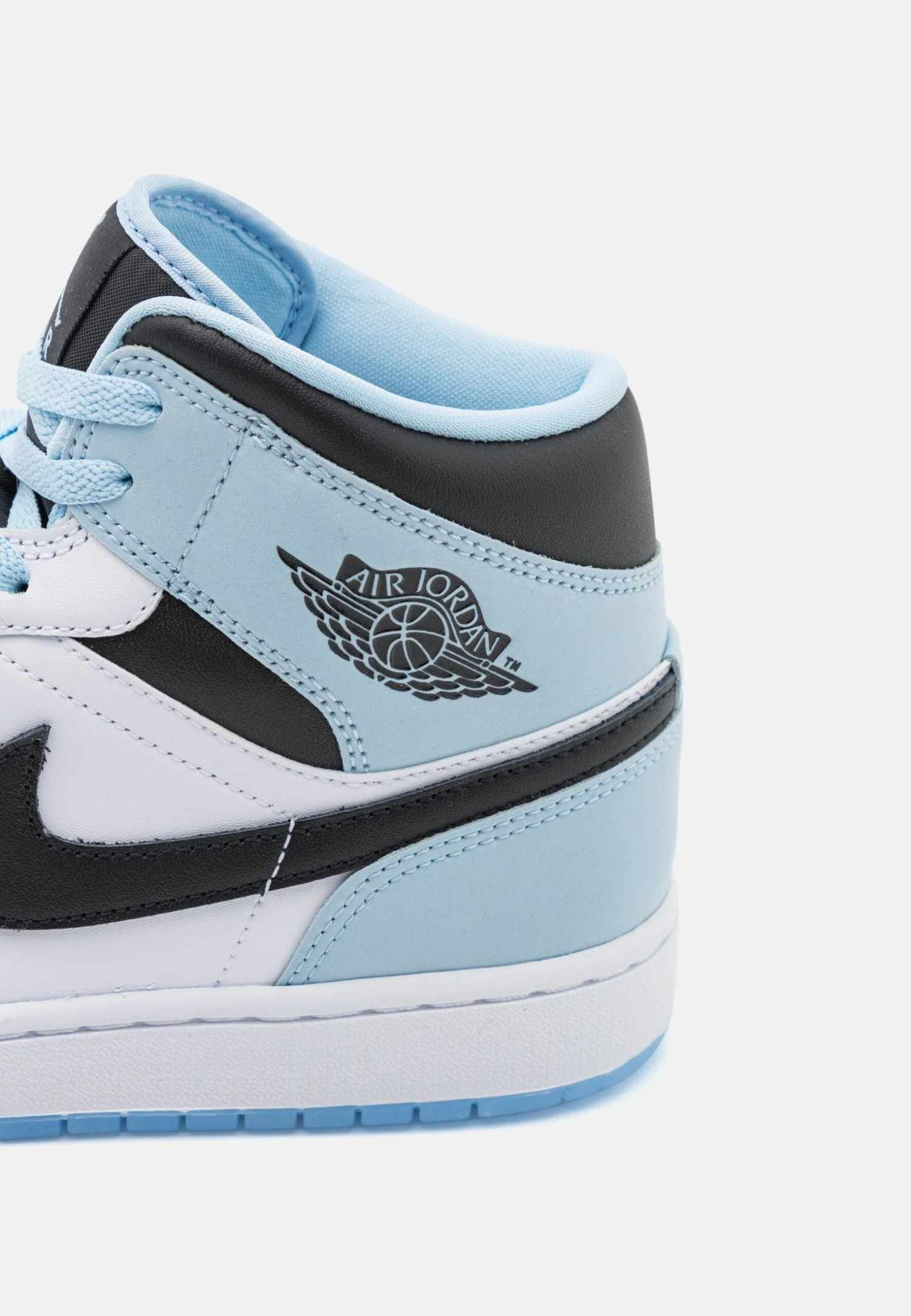 Air Jordan 1 Mid Se - Sneakers Hoog - White/Ice Blue/Black 6 Air Jordan 1 Mid Se - Sneakers Hoog - White/Ice Blue/Black - Afbeelding 6