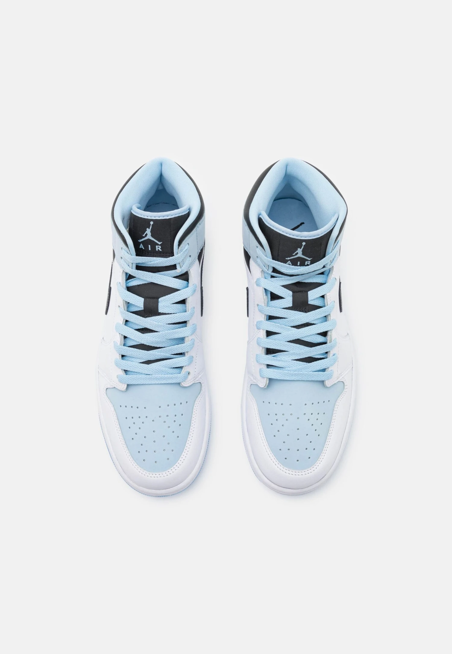 Air Jordan 1 Mid Se - Sneakers Hoog - White/Ice Blue/Black 4 Air Jordan 1 Mid Se - Sneakers Hoog - White/Ice Blue/Black - Afbeelding 4