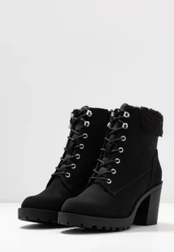 Anna Field Winter Boot - Enkellaarsjes Met Plateauzool - Black -Mode Schoenenselectie Winkel 9a227557fcf844549dd37333db13f9cc