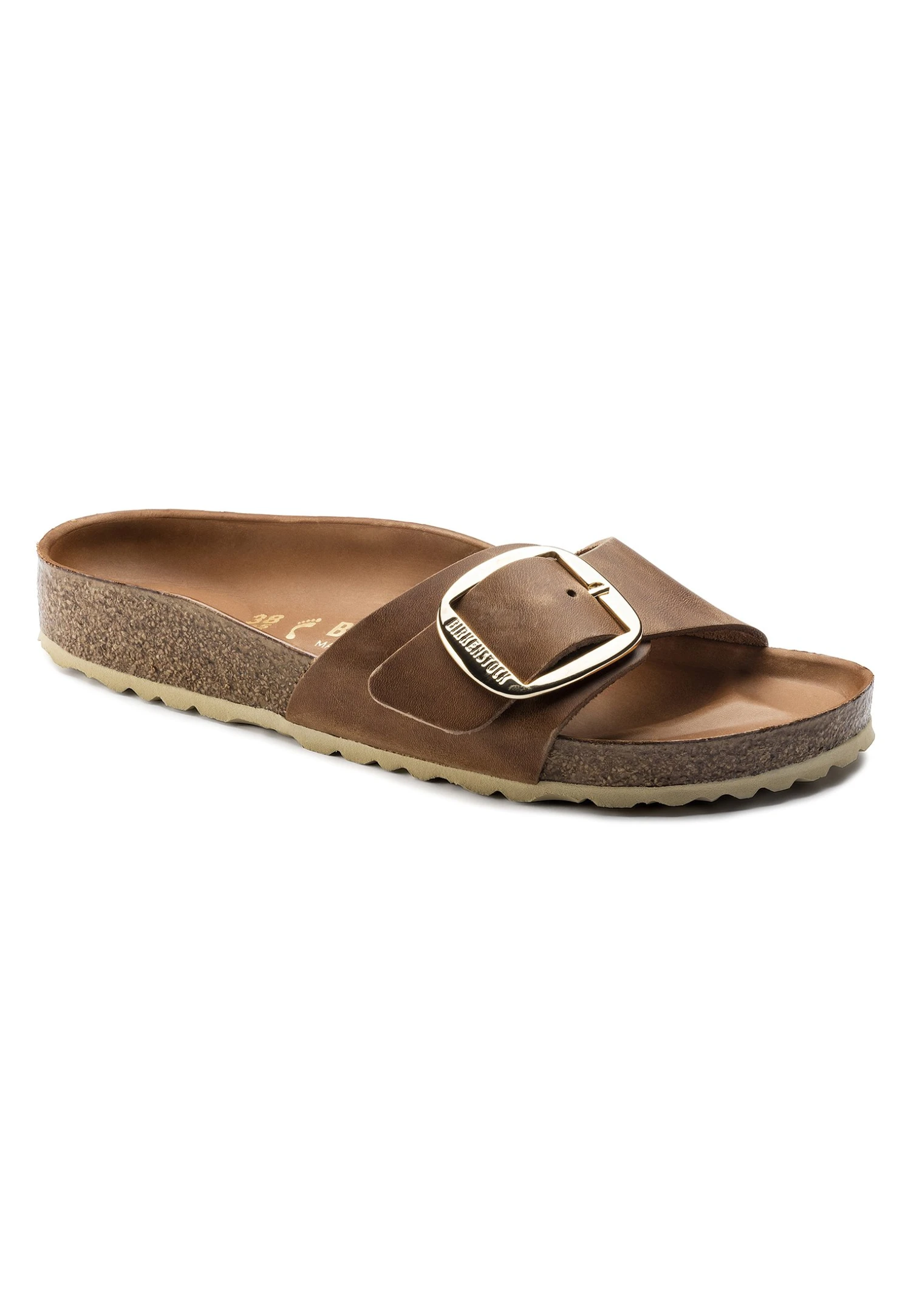 Birkenstock Muiltjes - Cognac 4 Birkenstock Muiltjes - Cognac - Afbeelding 4