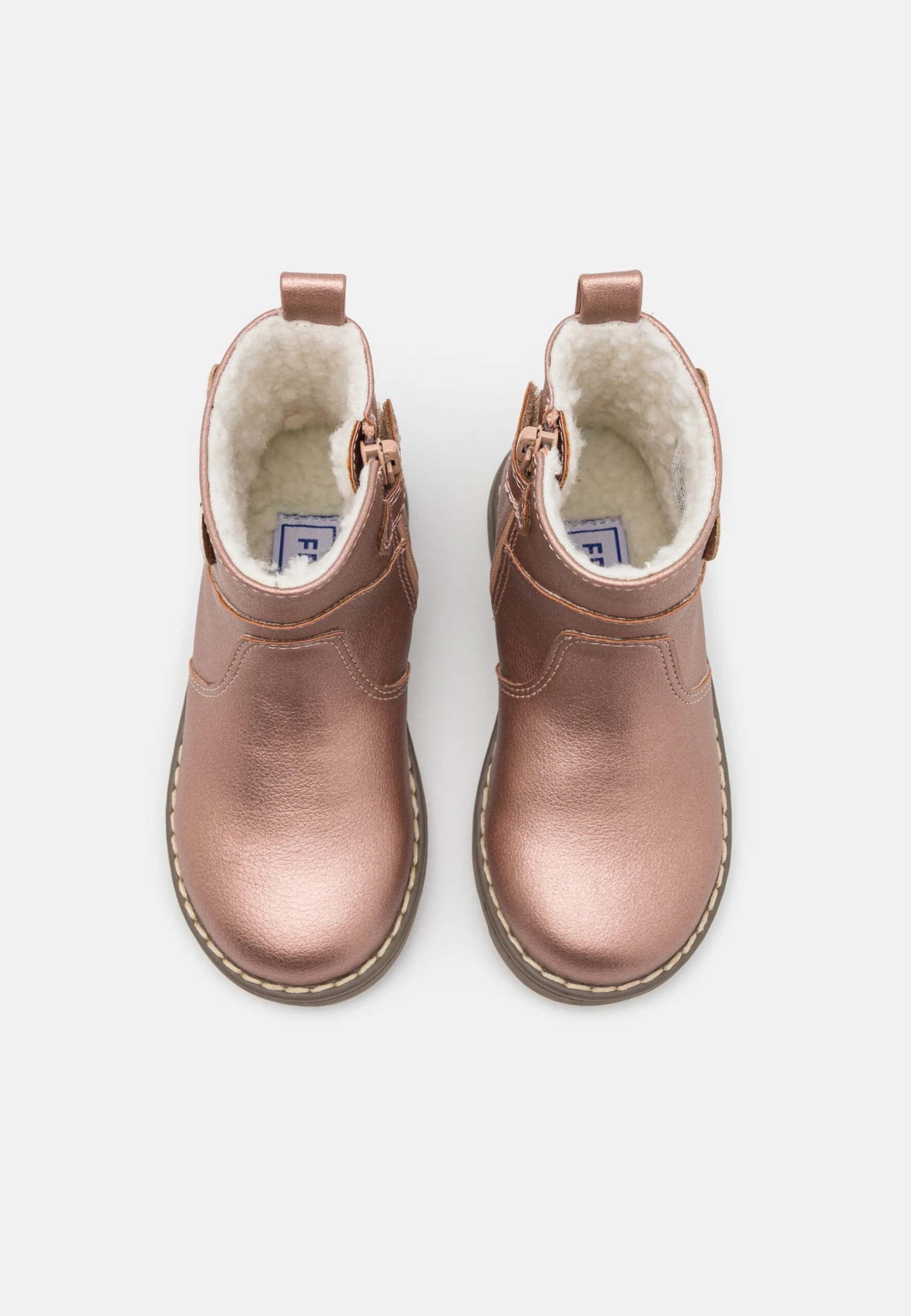 Friboo Korte Laarzen - Pink 4 Friboo Korte Laarzen - Pink - Afbeelding 4