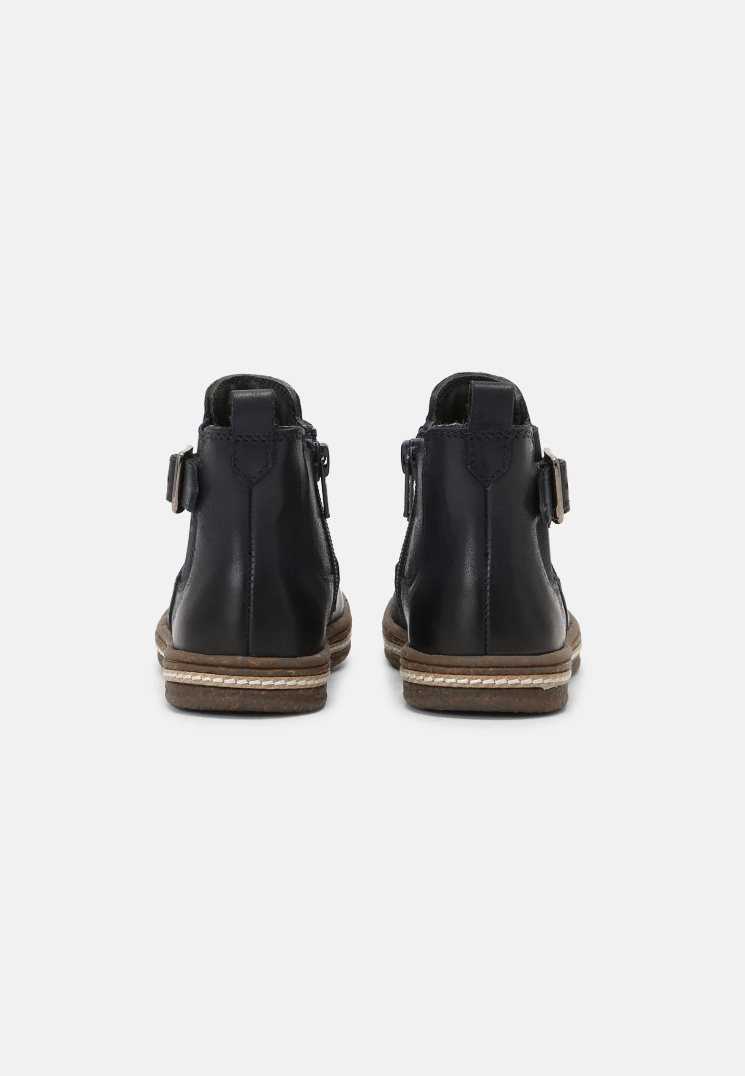 Friboo Leather Booties - Korte Laarzen - Dark Blue 3 Friboo Leather Booties - Korte Laarzen - Dark Blue - Afbeelding 3