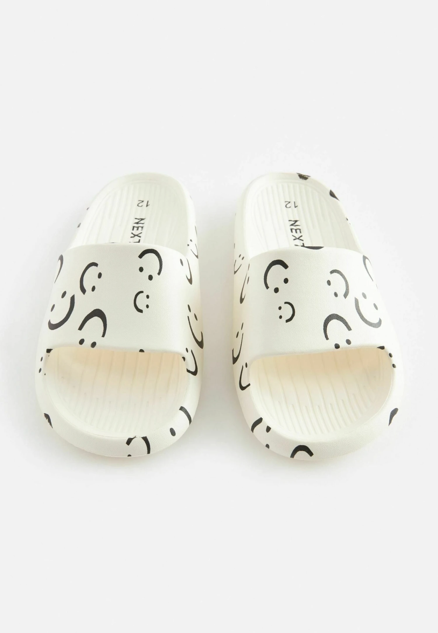 Next Lightweight Standard - Badslippers - Cream Smiley Face 2 Next Lightweight Standard - Badslippers - Cream Smiley Face - Afbeelding 2