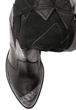 Cowboy-/Bikerlaarzen - Czarny -Mode Schoenenselectie Winkel eeb20701efca4e53a69f2bb713079789