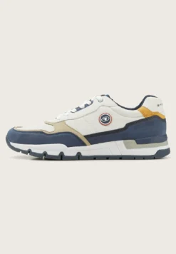 Tom Tailor Mit Logo Applikation - Sneakers Laag - Cream Navy -Mode Schoenenselectie Winkel f0f0e01e0f994cdcb8a43822bb02da0e