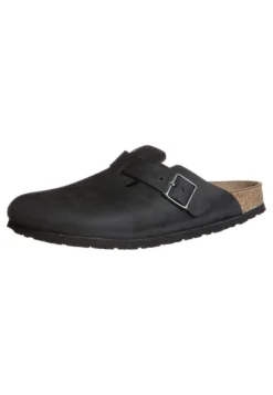 Birkenstock Boston - Pantoffels - Schwarz
